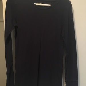 Black long sleeve shirt